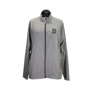 Cutter & Buck NWT Adapt Eco Jacket‎ Men’s Size XL Gray Full Zip Recycled Hybrid